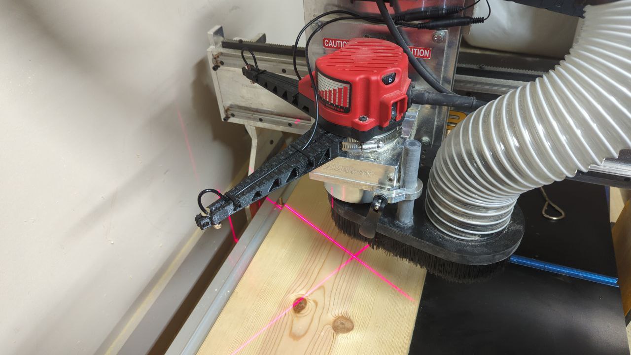 Camaster Stinger I - Crosshairs and vacuum hose management
