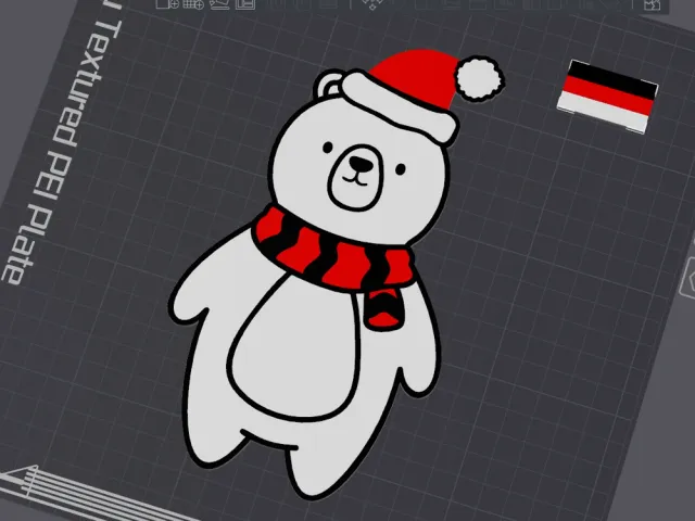 christmas bear 2