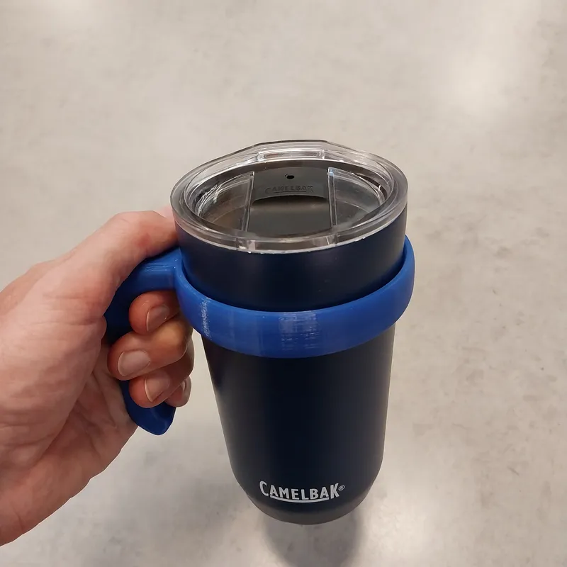 Handle for 16oz (0.5 L) Camelbak travel mug by 3dDesignsByPaul, Download  free STL model