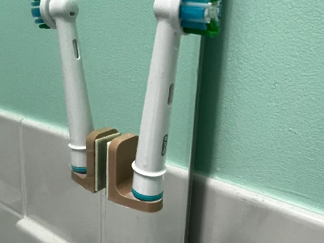 Oralb brush head holder