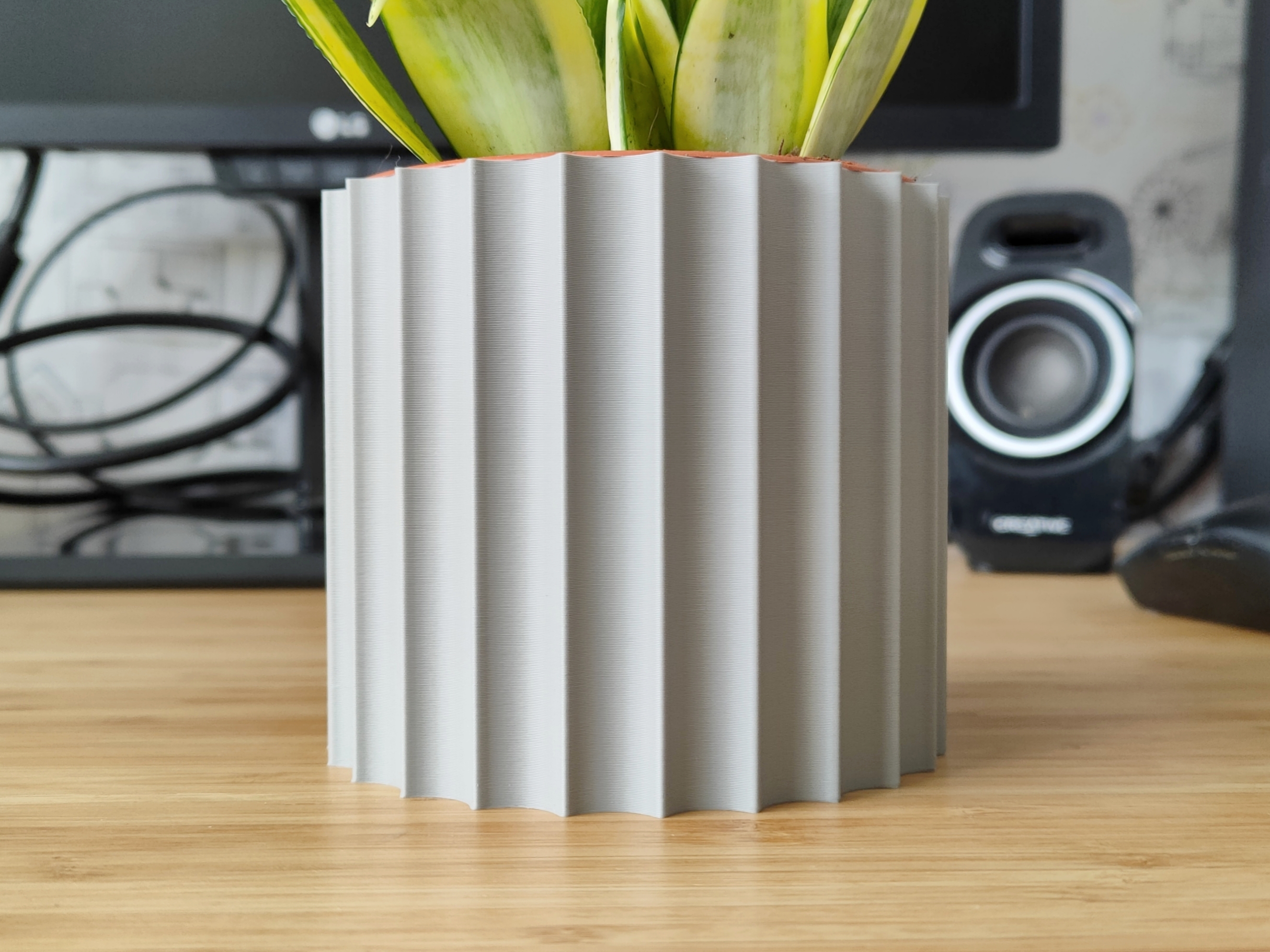 Column Pot and Planter for House Plants - Vase mode