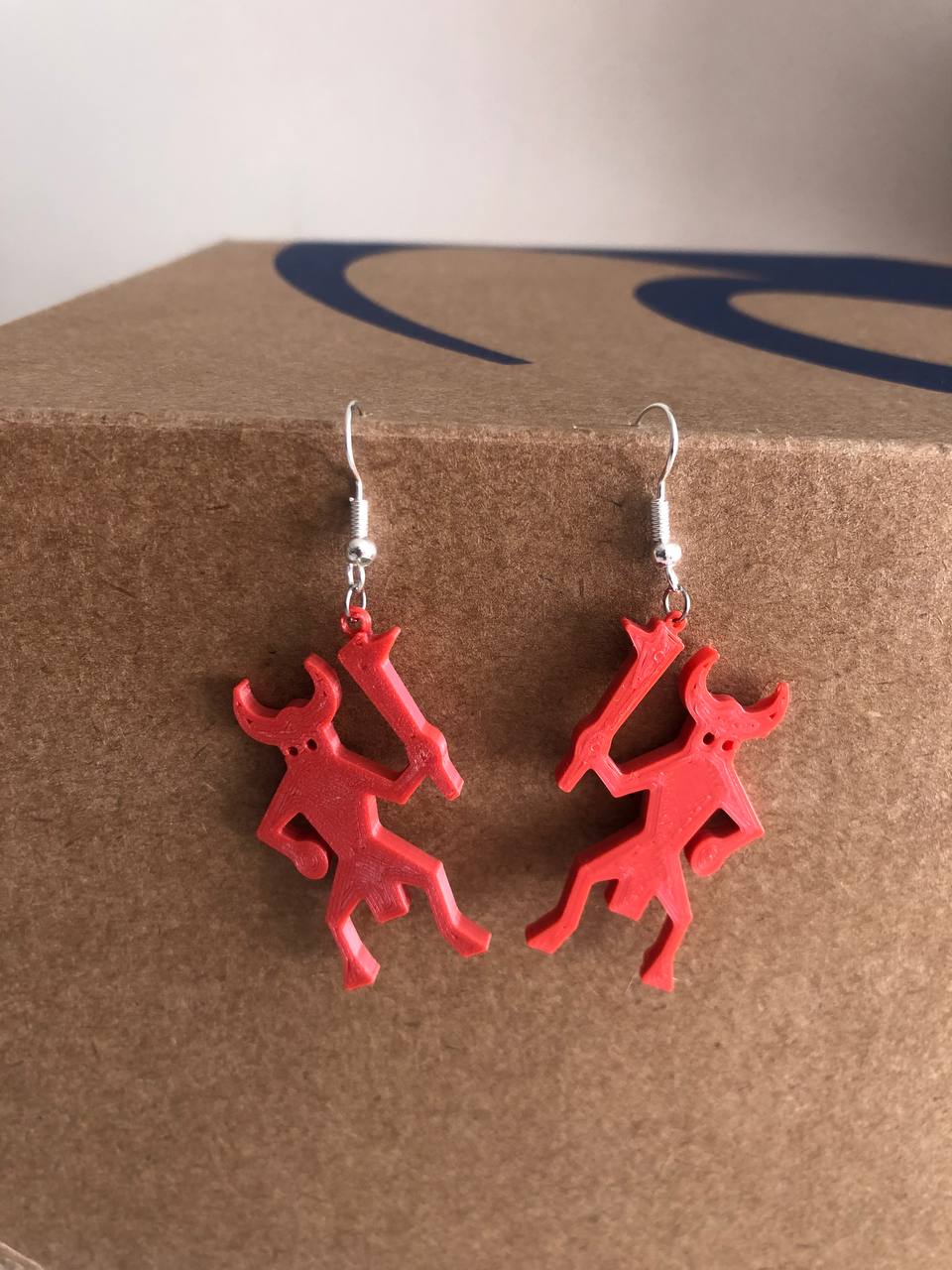 Earring Demon Devil pendant