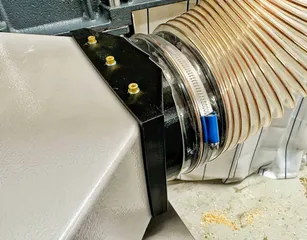 6" / 150 mm Dust Extraction connector for Hammer A3 Jointer Planer