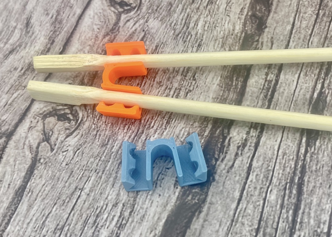 Chopstick Cheaters Helpers Trainers 3D model thumbnail