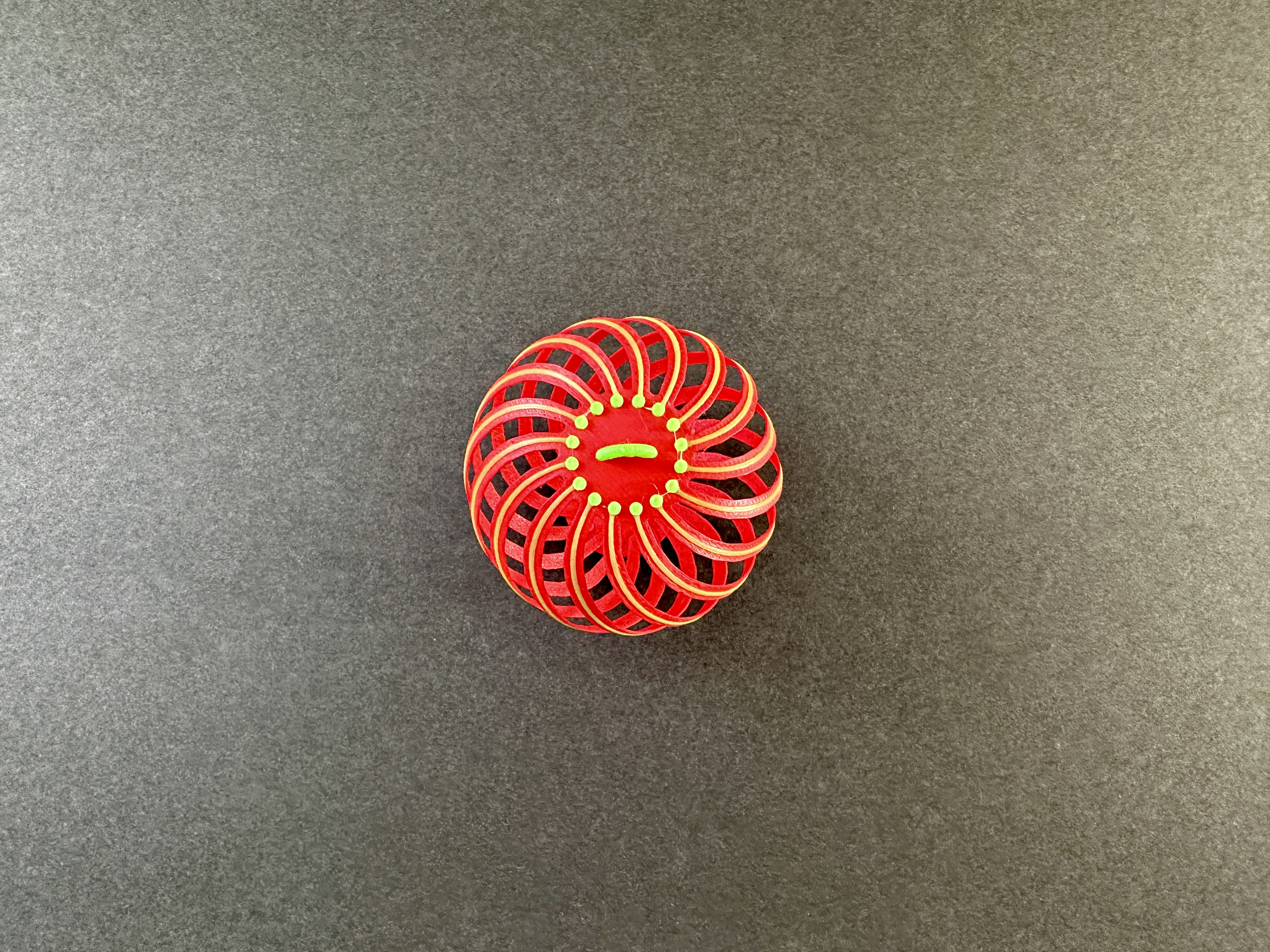 Spiral Christmas Tree Ornament - No Supports - Easy Print 4gms only