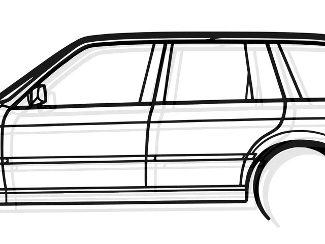 BMW E30 Kombi Silhouette Wall Art