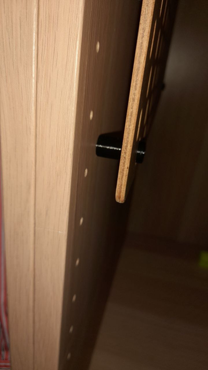 IKEA SKÅDIS foot and washer with screwhole for better mounting by