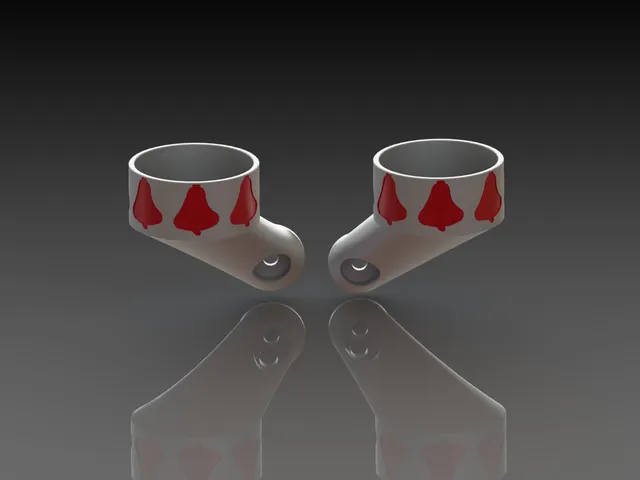 Tea light holder left right wall mount V1.3