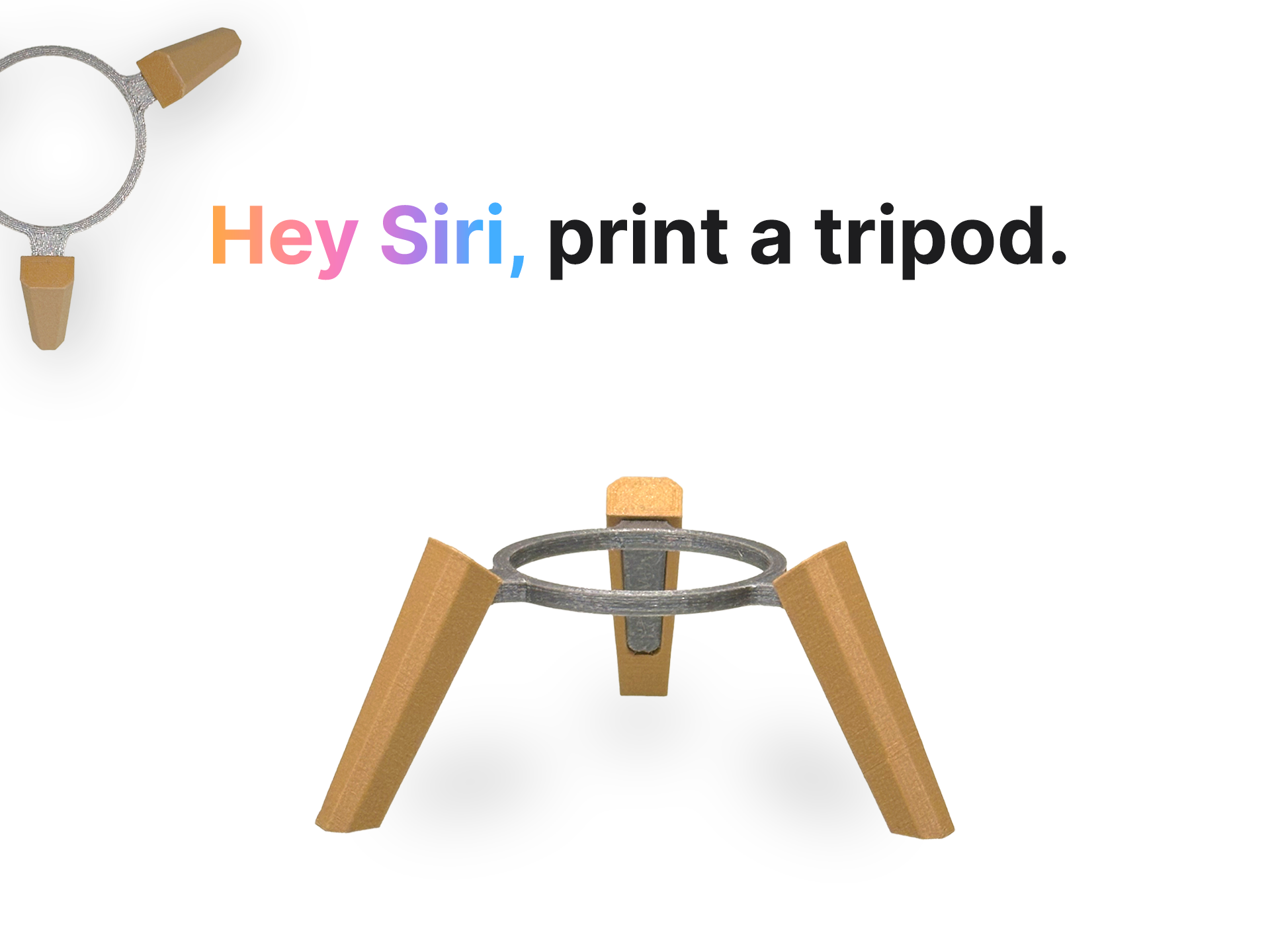 Miniatura 2 do modelo 3D HomePod mini Tripod