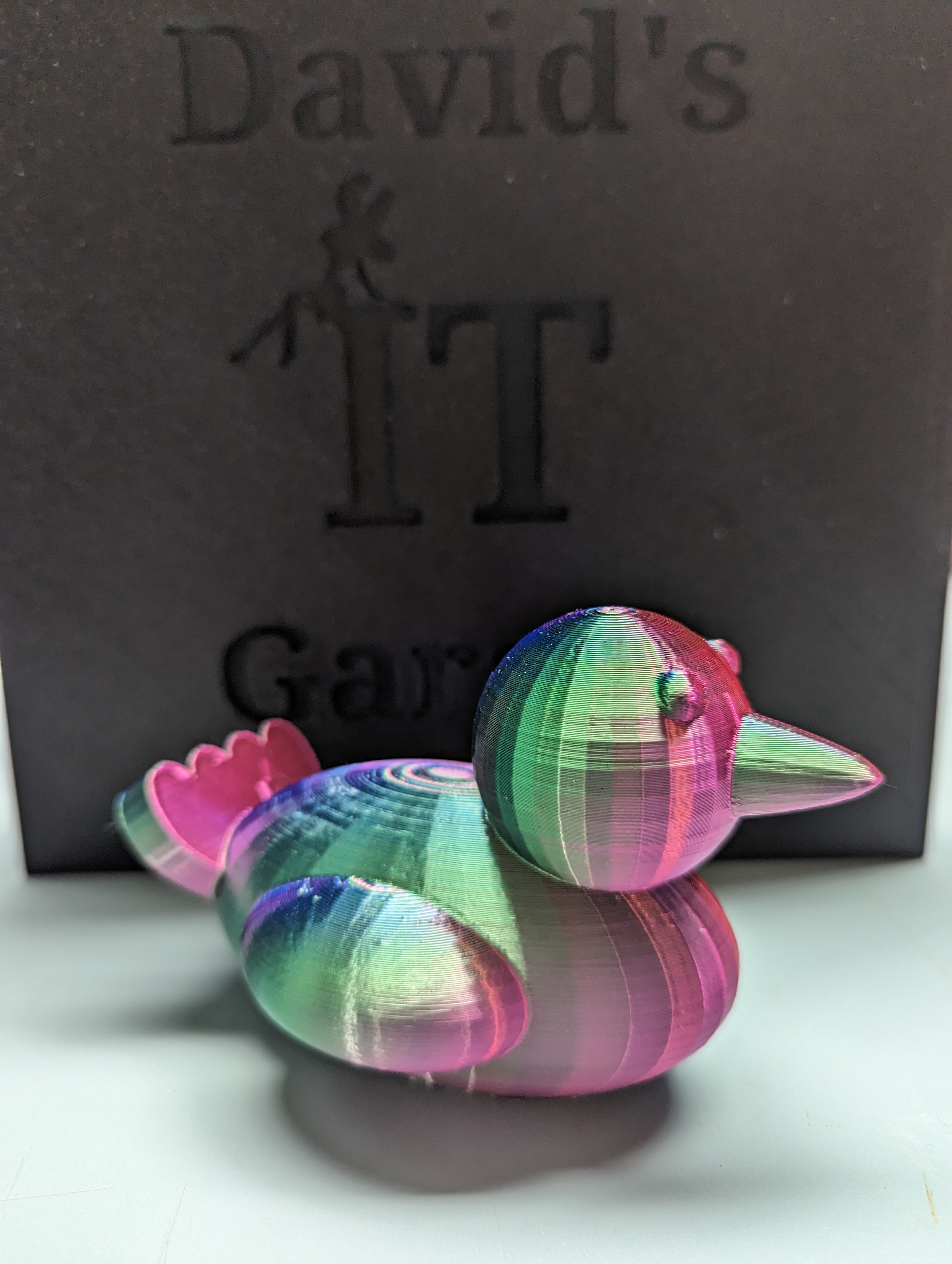 Duck - Simple Geometric Sculpture or Toy