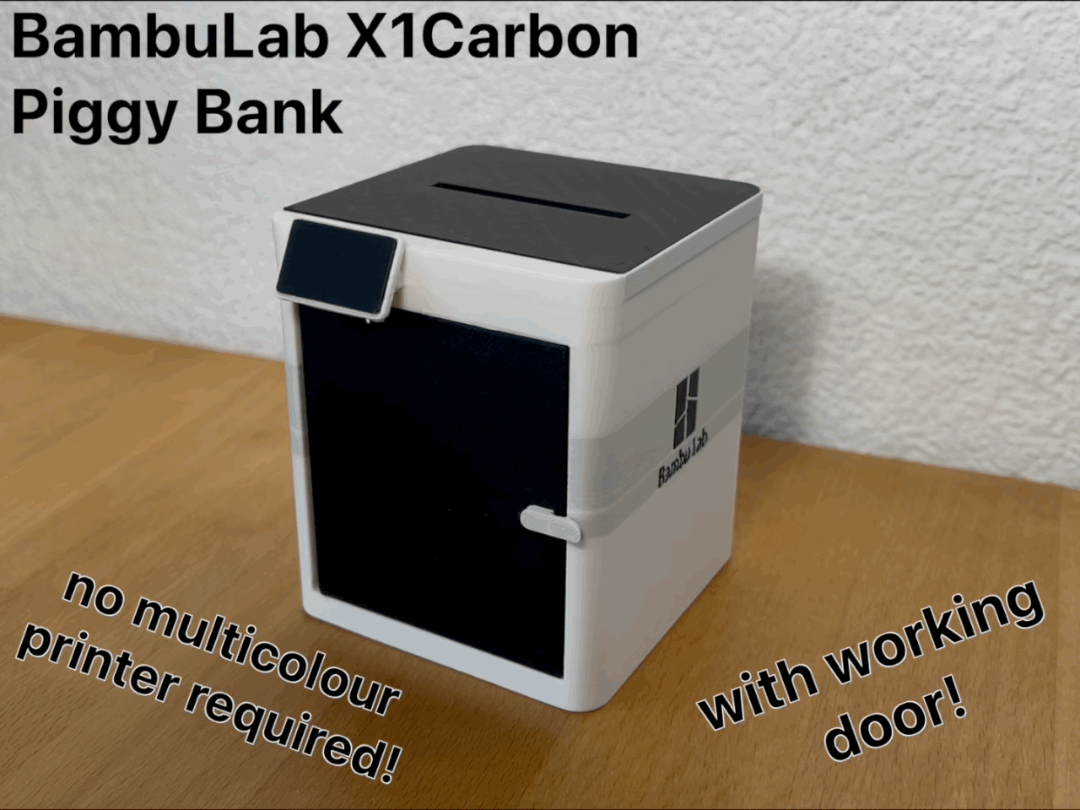 BambuLab X1C Piggybank