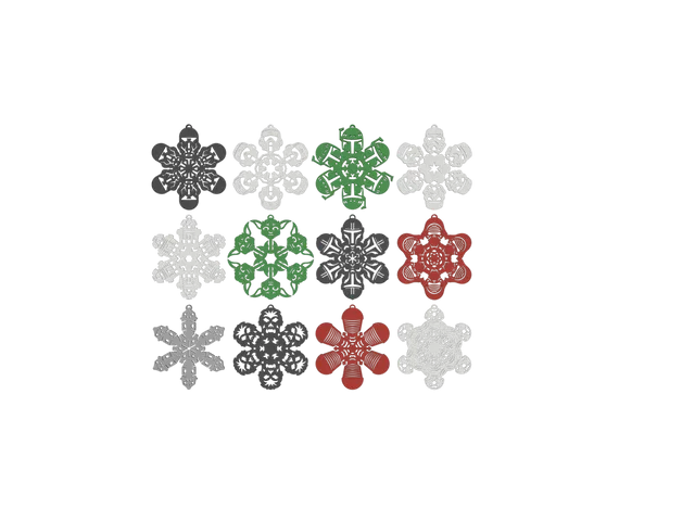 Star Wars Snowflakes for your nerdy X-Mas Tree