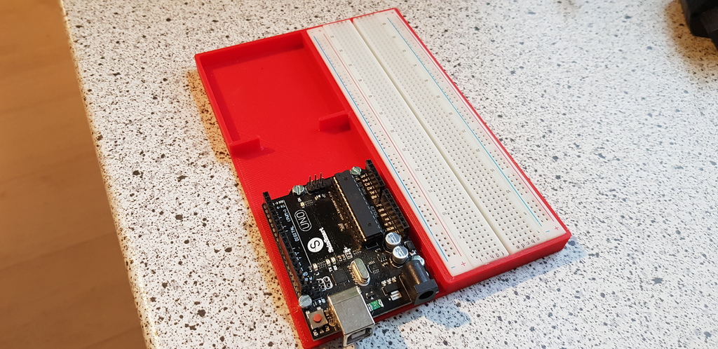 Arduino Prototyping Board by Draman87 | Download free STL model ...