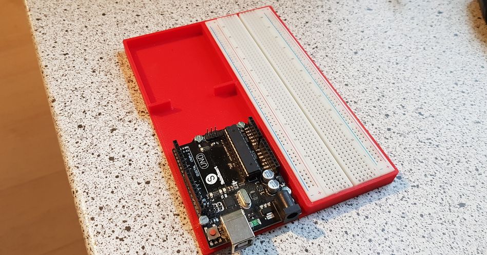 Arduino Prototyping Board by Draman87 | Download free STL model ...
