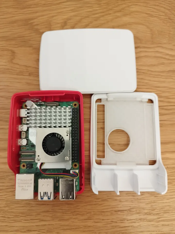 Raspberry Pi 5 Active Cooler Case Fan Shroud by simonboydfoley, Download  free STL model