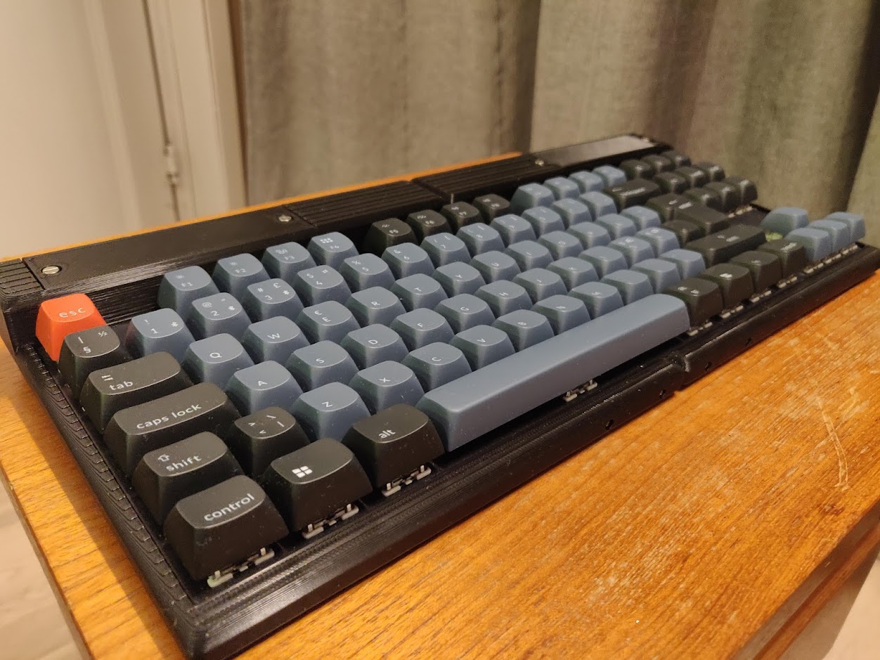 3D Printable Case for the Keychron K8 Pro Keyboard by funkyfourier ...