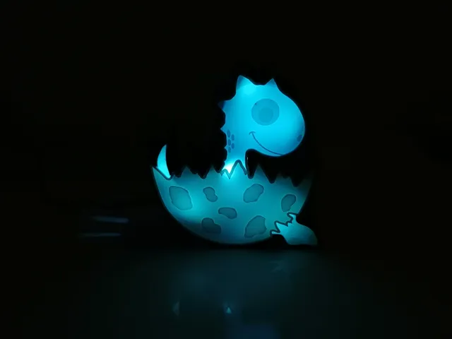Dino lamp