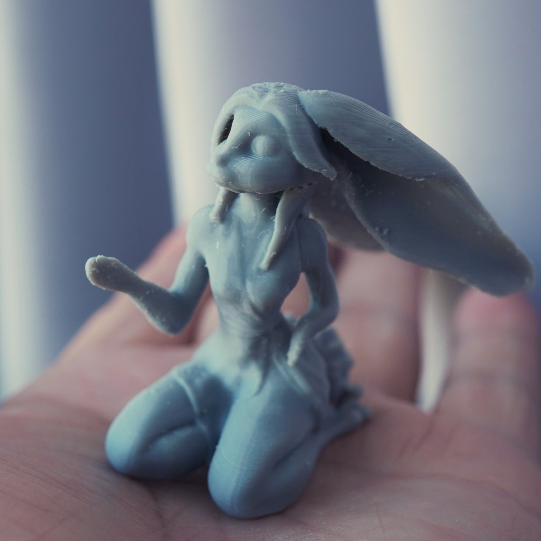 Rabbit Character(Unfinished) — miniatura 3