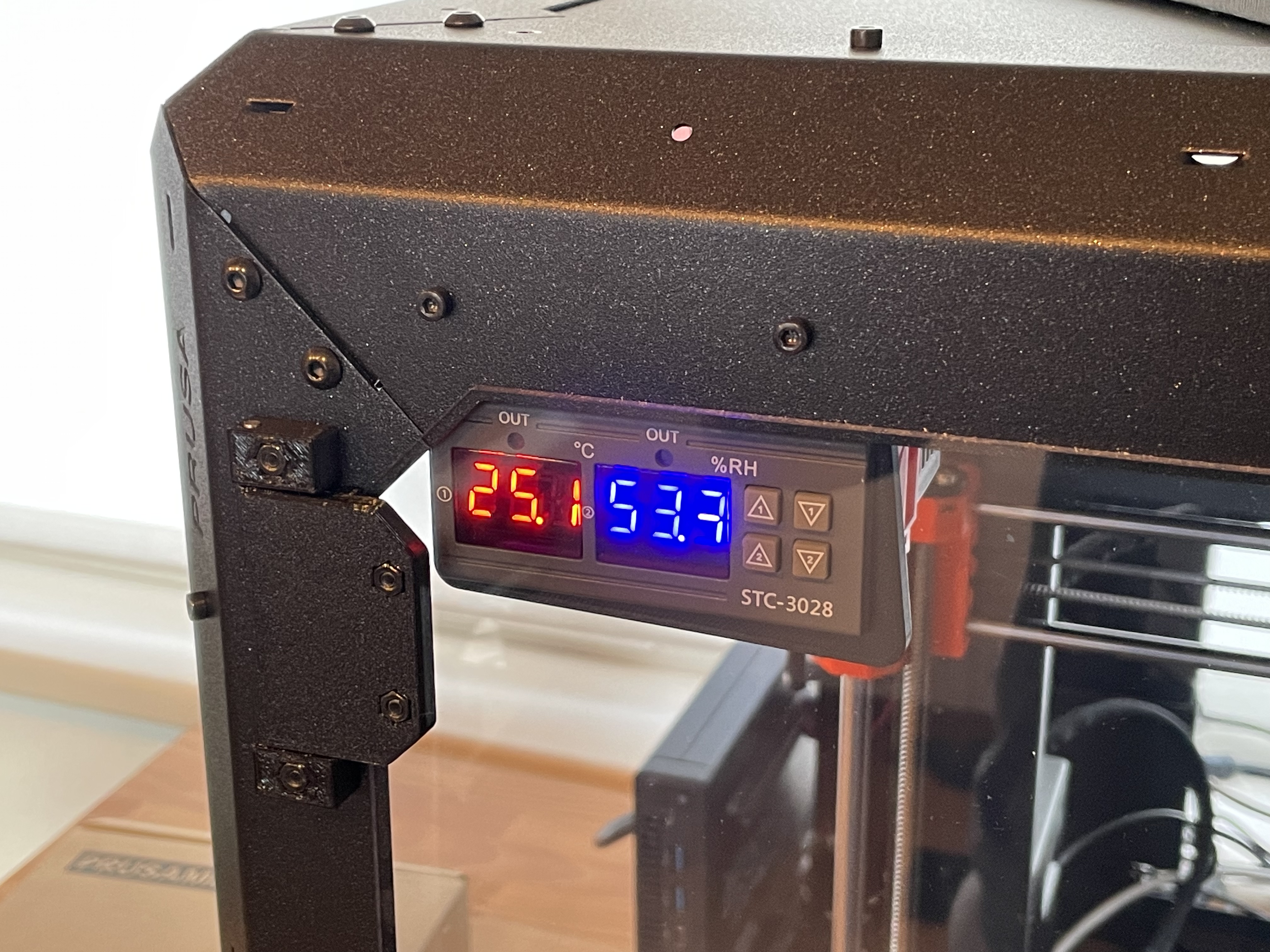 Temperature Controller Bracket for Prusa Enclosure