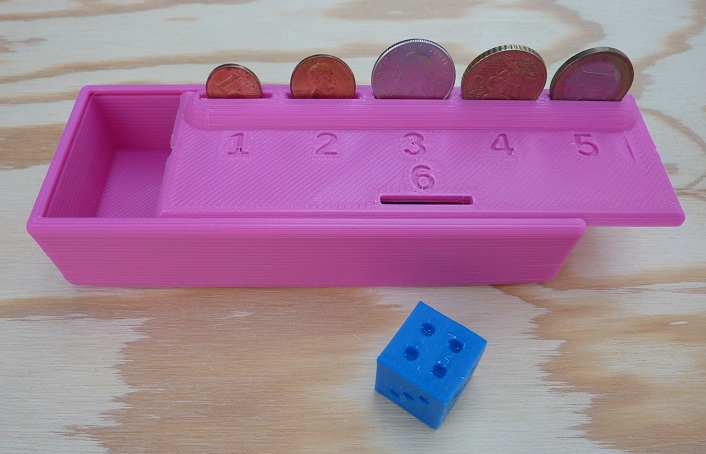 Coin or Penny Drop Game – Piggy Bank