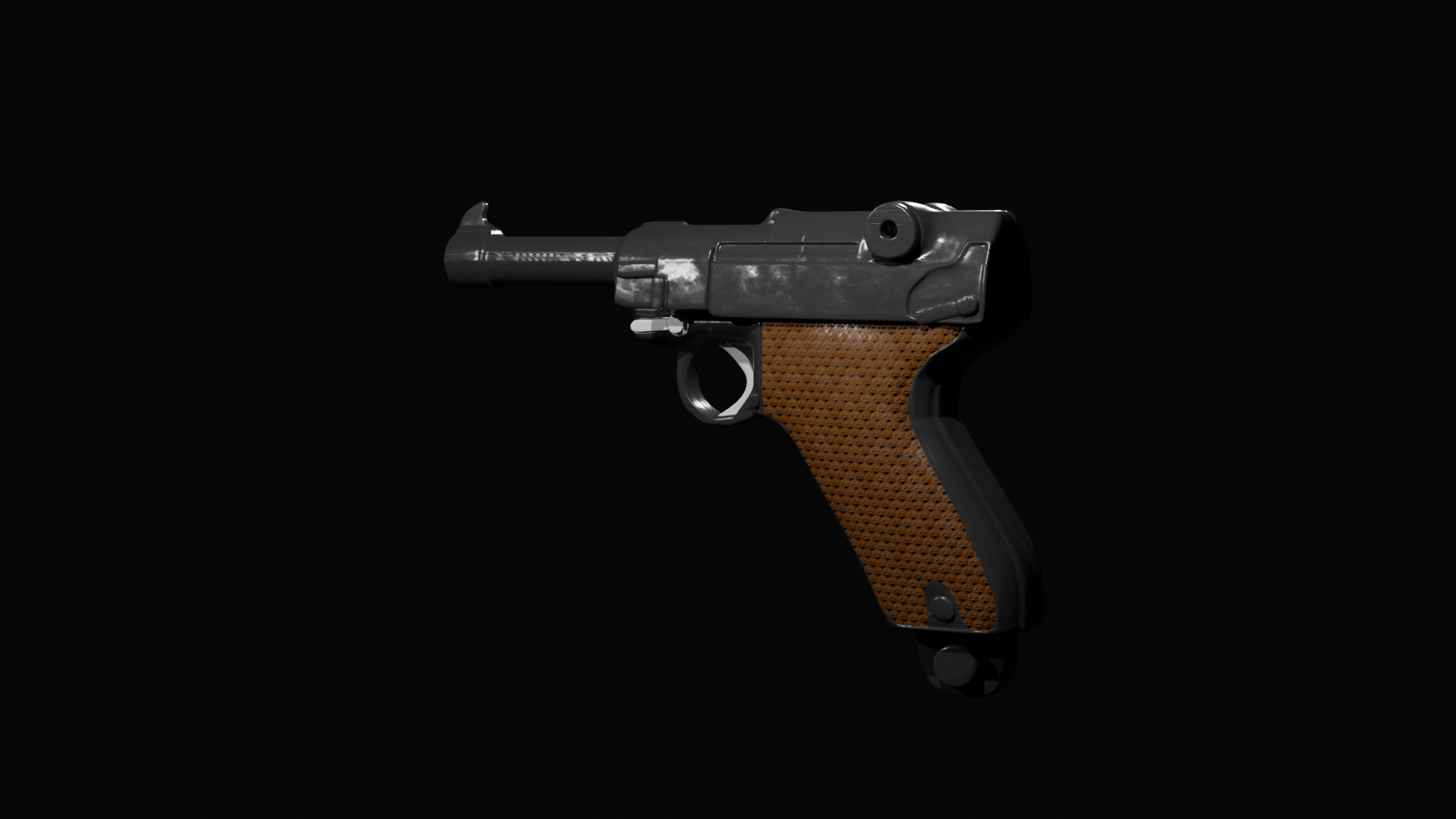 lugar pistol one piece by timetitans | Download free STL model ...