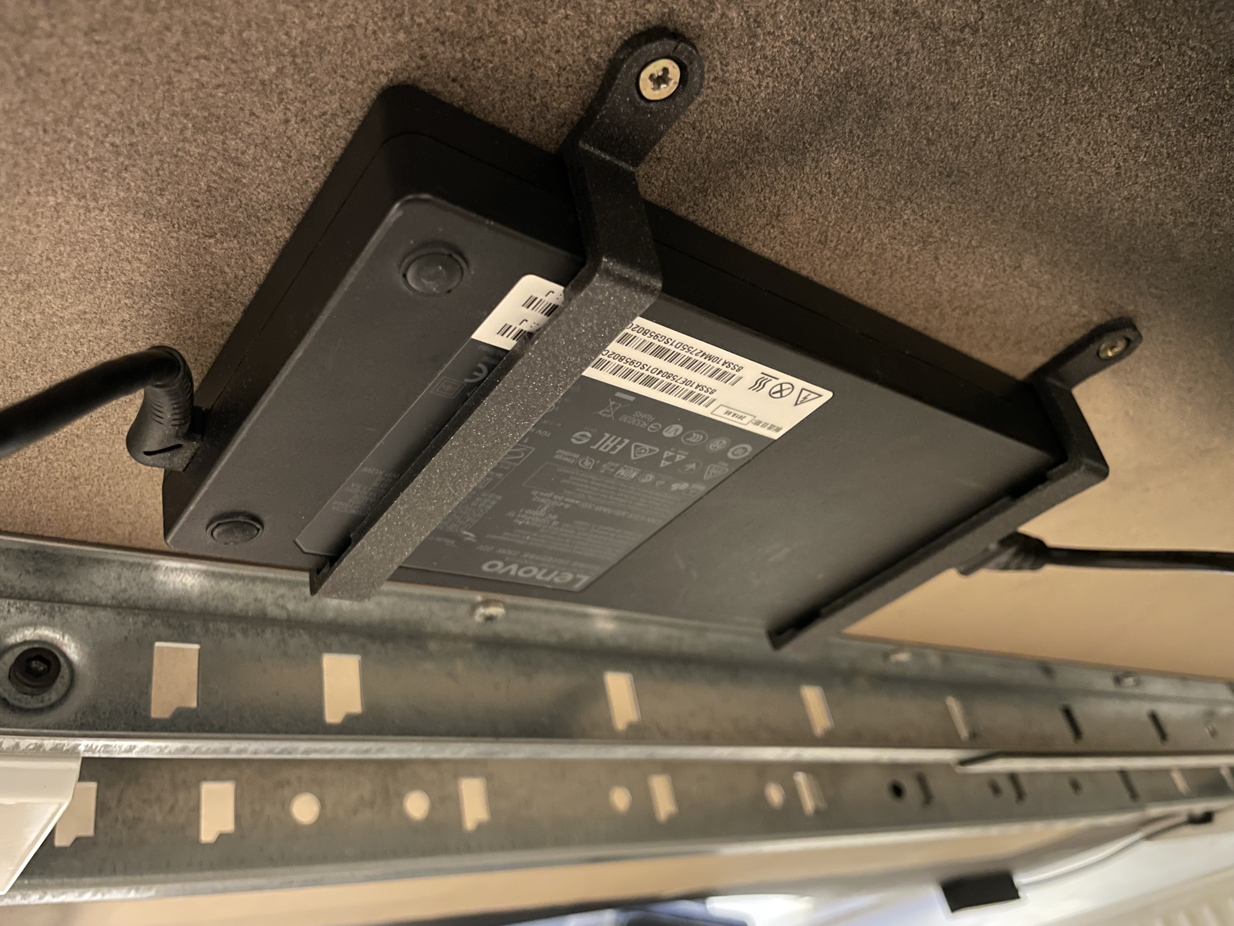 Lenovo Y540 Legion power supply deskmount/bracket