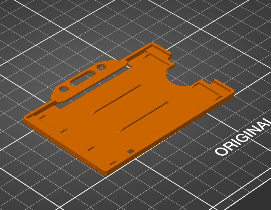 ID Card Holster - Thin (Landscape)