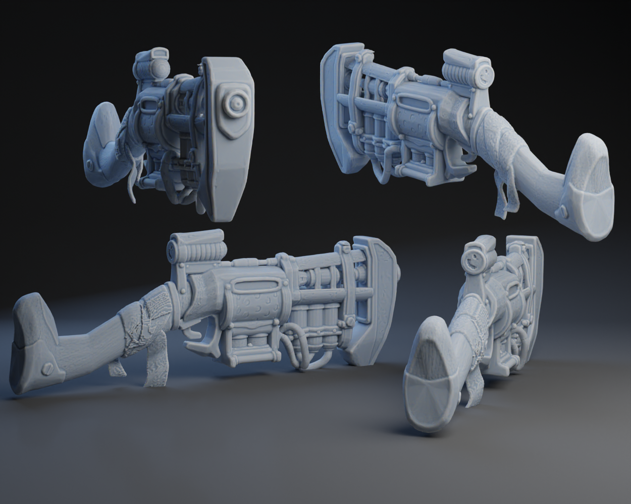 Steam Punk Gun by Allen Tseng