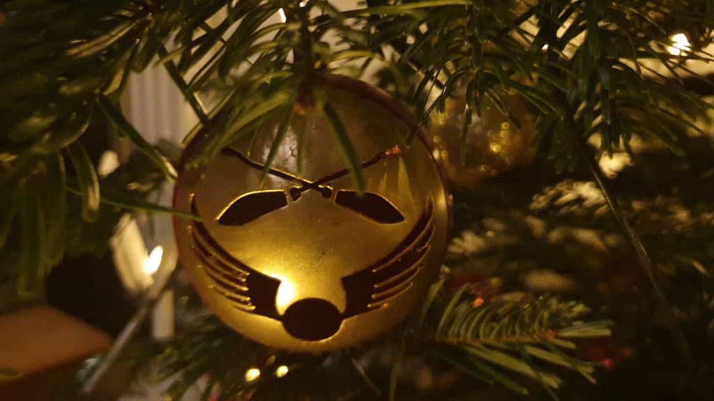 Harry Potter Christmas Ornaments: Quidditch and Dragon