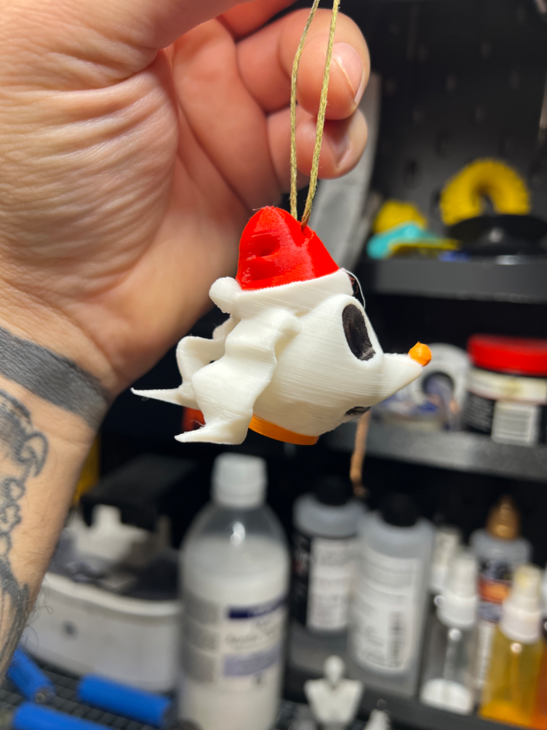Zero the ghost dog from The Nightmare Before Christmas