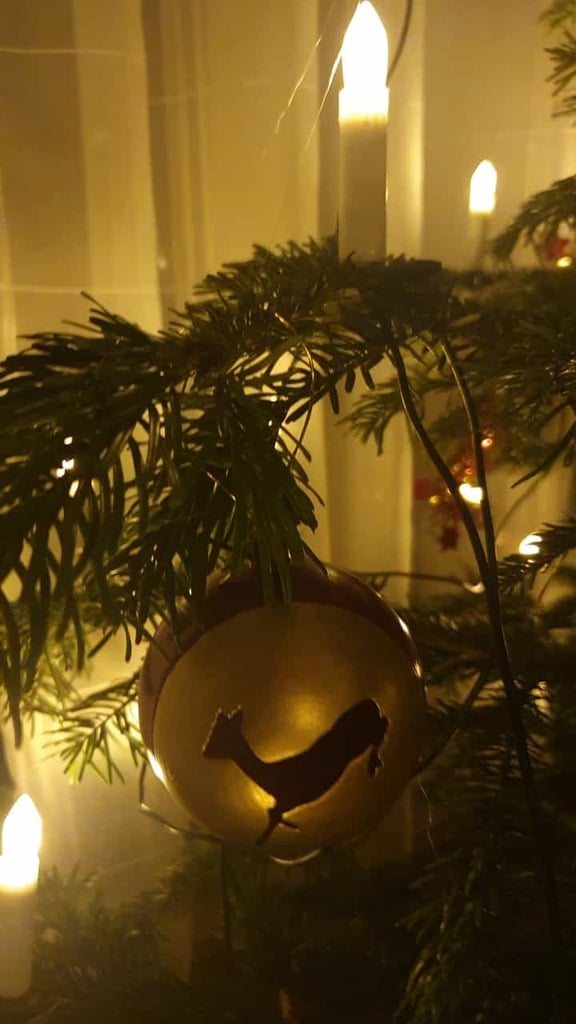 Harry Potter Christmas Ornaments: Hind, Owl and Grim