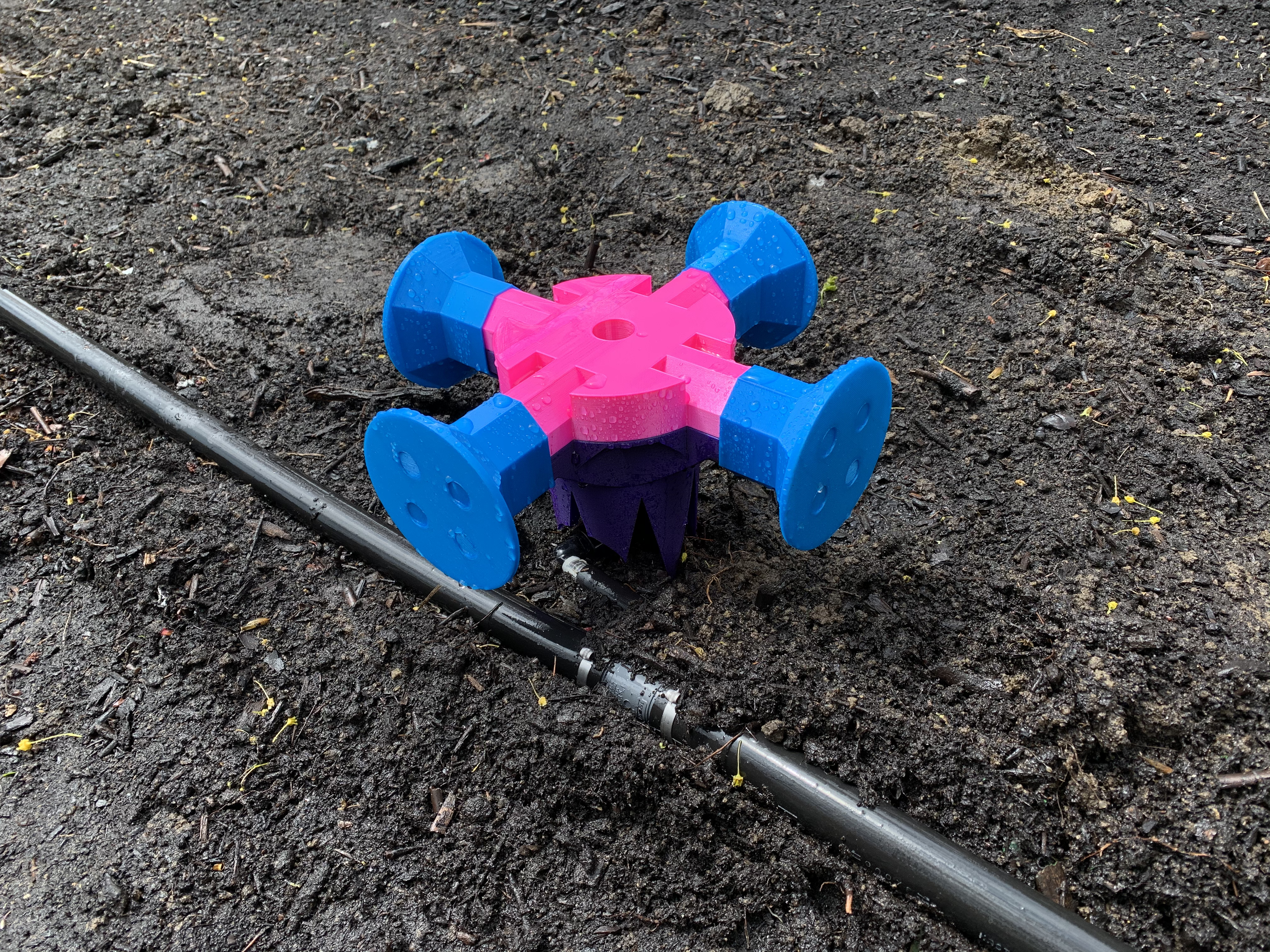 Iridium Sprinkler with Pressure Nozzles from Stardew Valley