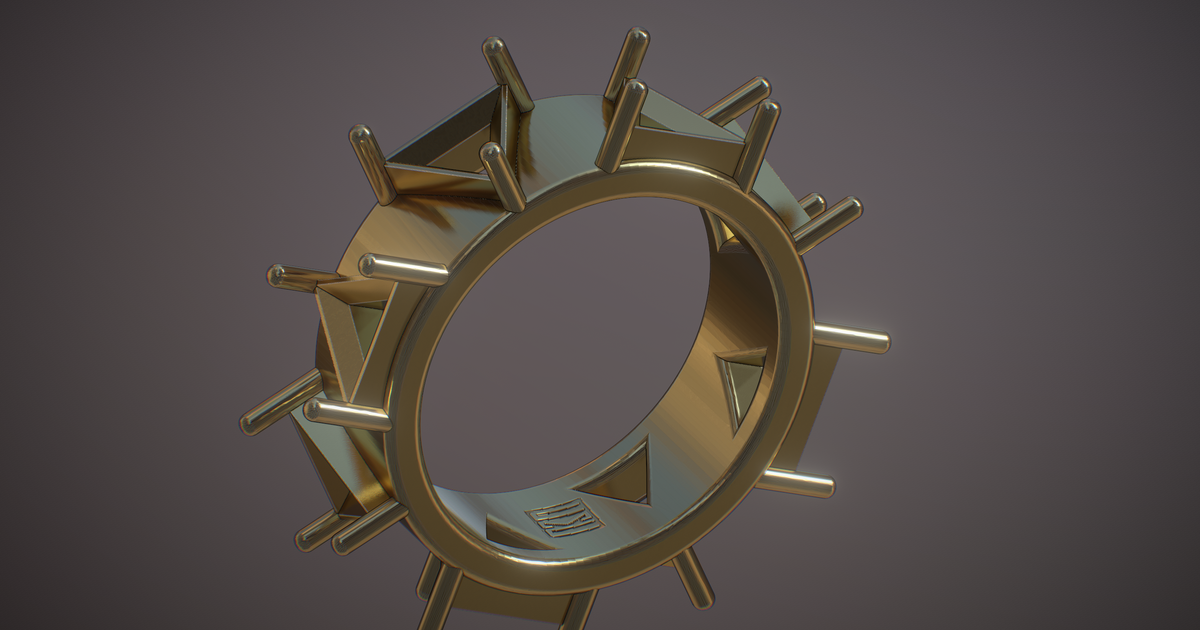 Triangle Bezel Setting for 6x6mm Practice Ring by ClearMindCasting ...