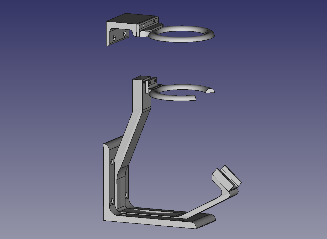 Spray gun holder  /Soporte pistola de pintar