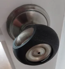 Child proof door knob cover
