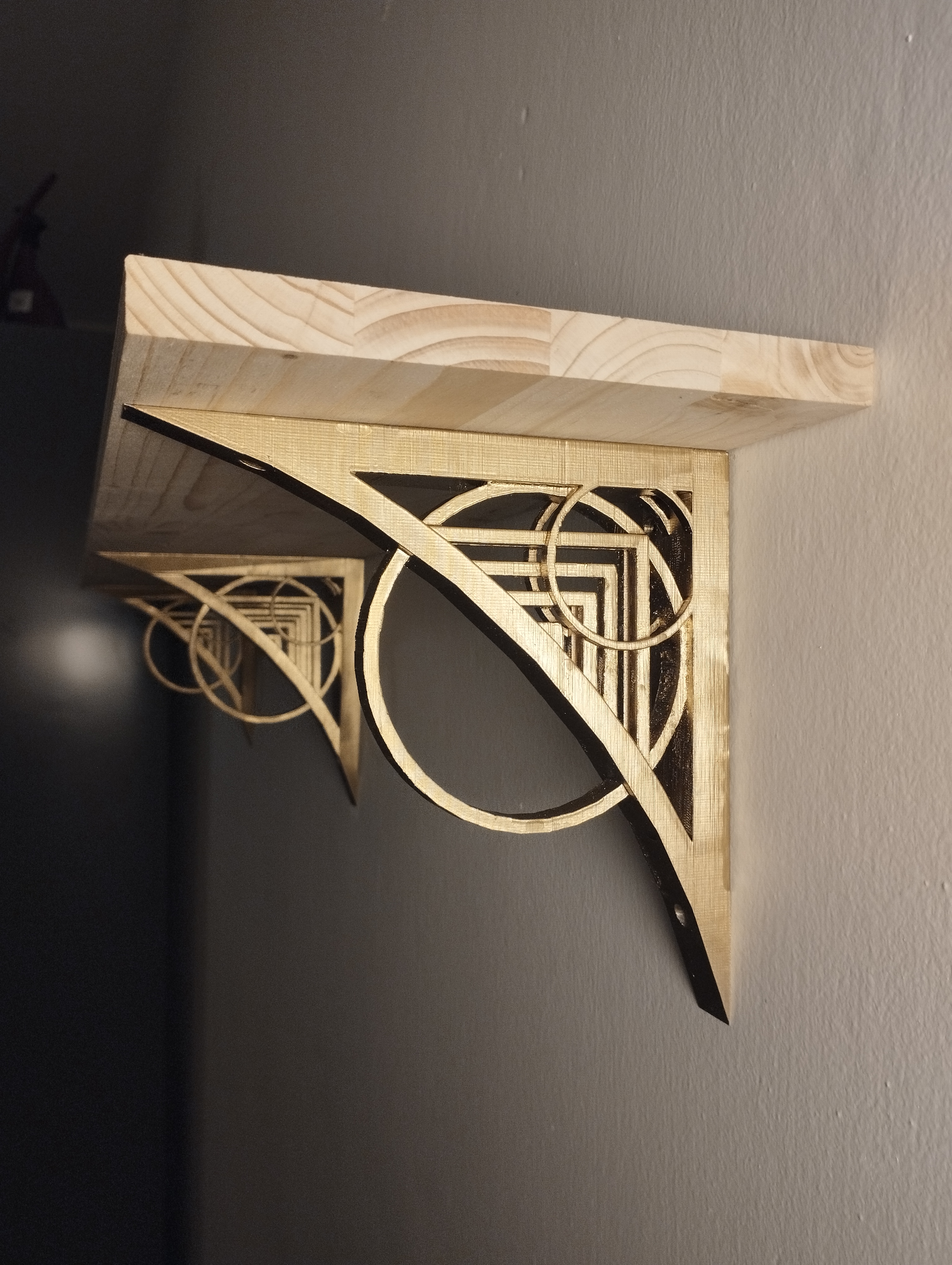 ArtDeco Shelf Support