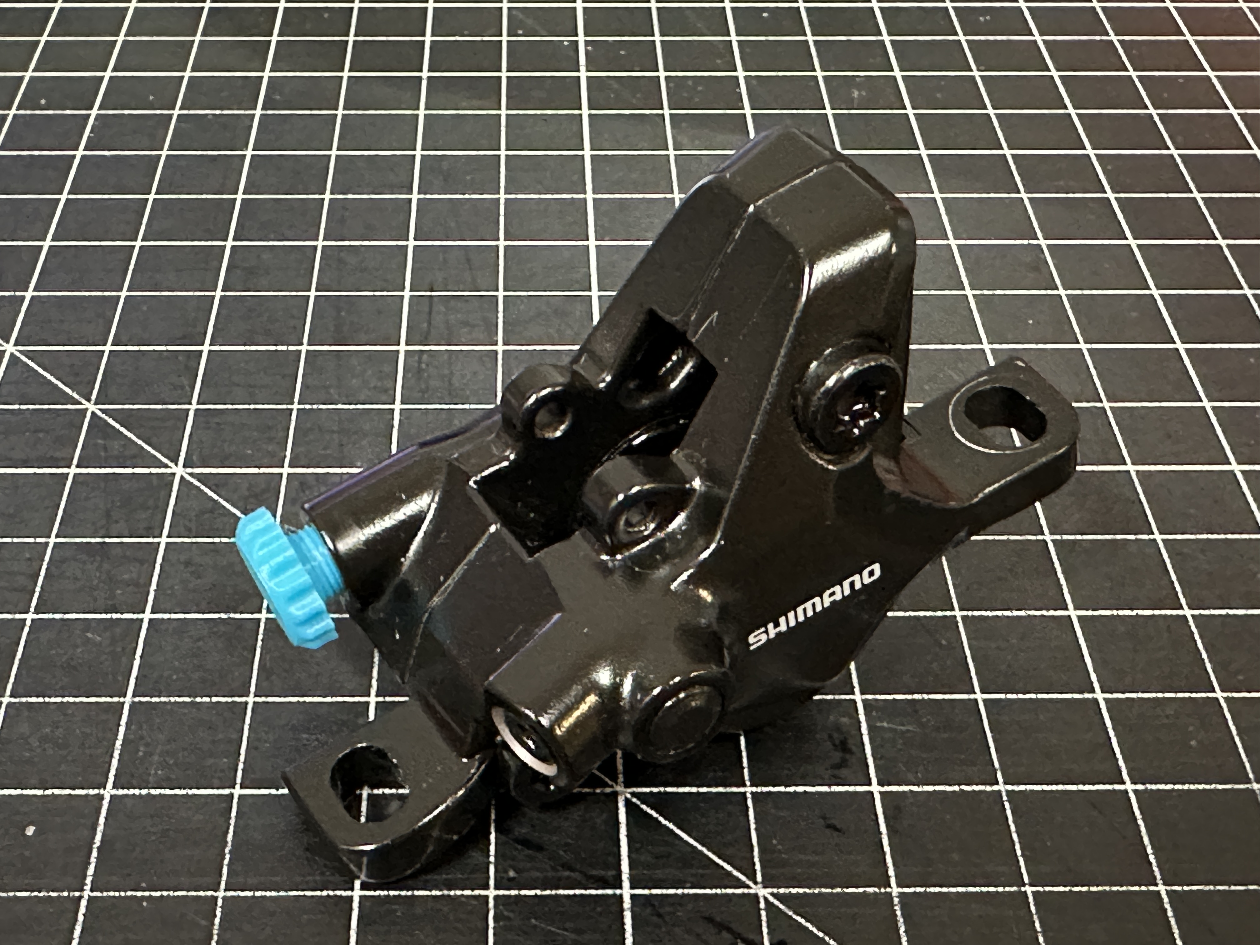 Storage plug for Shimano brake caliper or lever with M8x0.75 thread