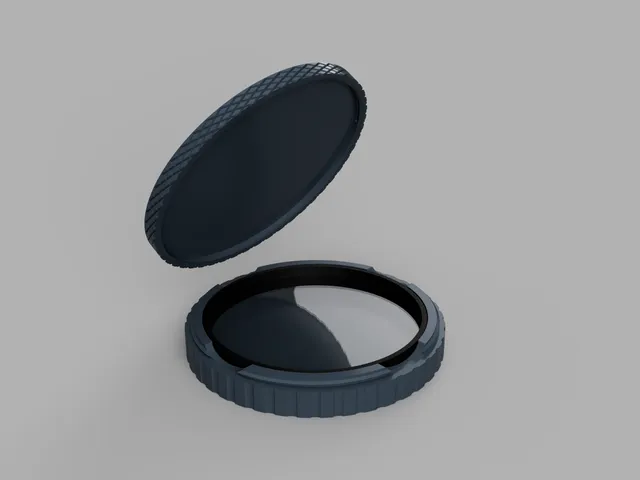 Lens Filter Case - Fully Parametric - Multiple Versions