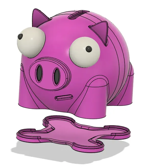Piggy Bank by APE-X | Download free STL model | Printables.com