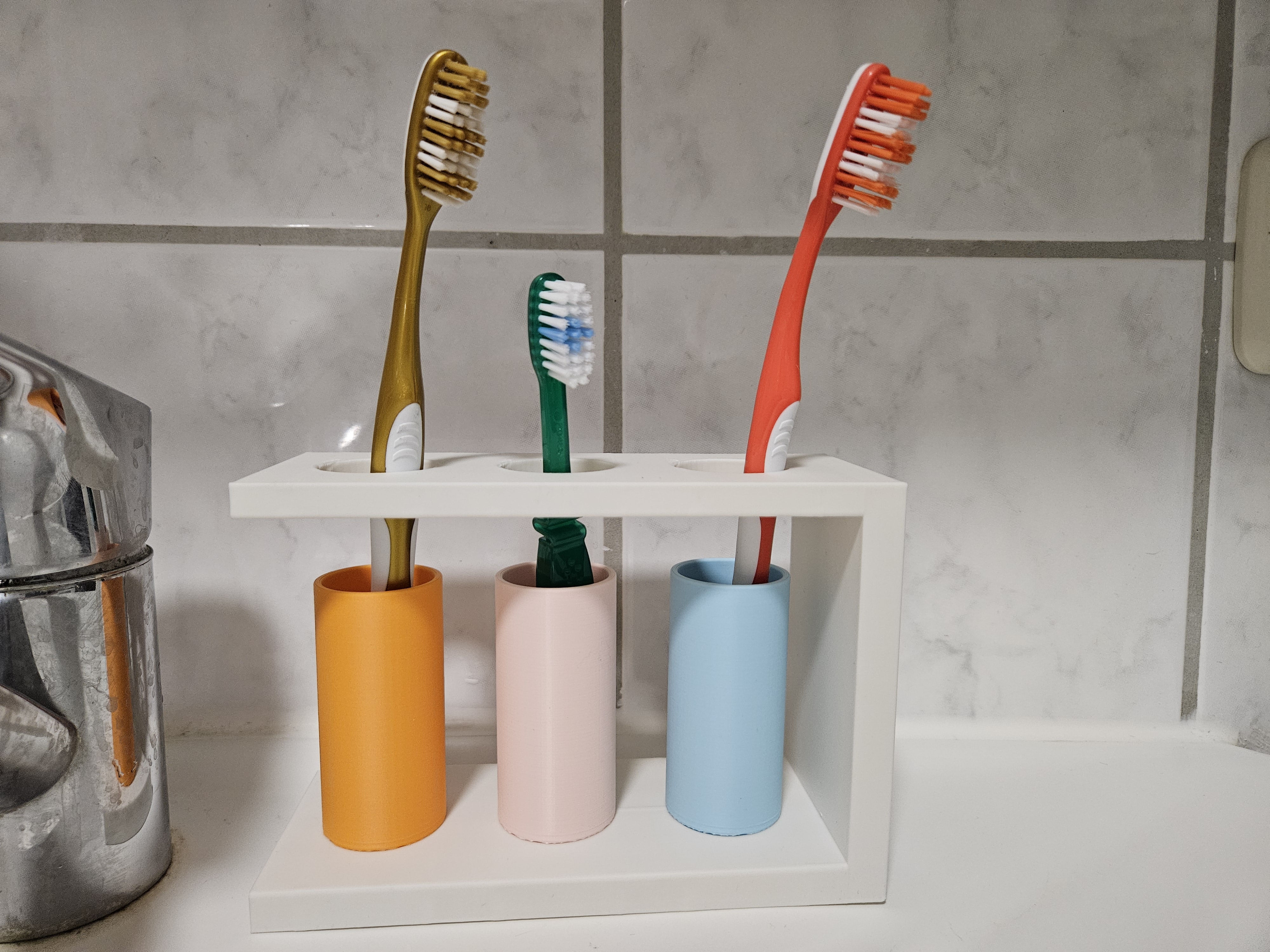 Zahnbuerstenhalter - Toothbrush Holder (Individualisierbar/Customizable)