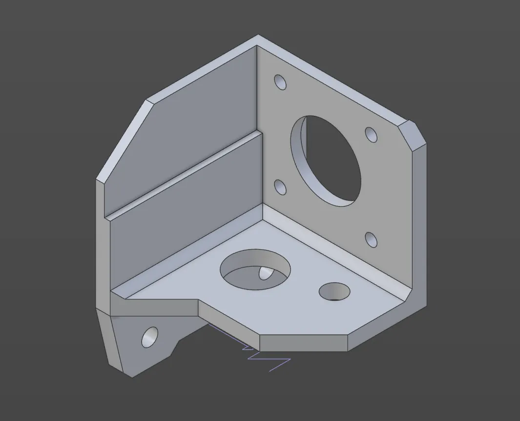 STL file Head under Orbiter V2 for Anycubic Kobra Max 🔧・3D