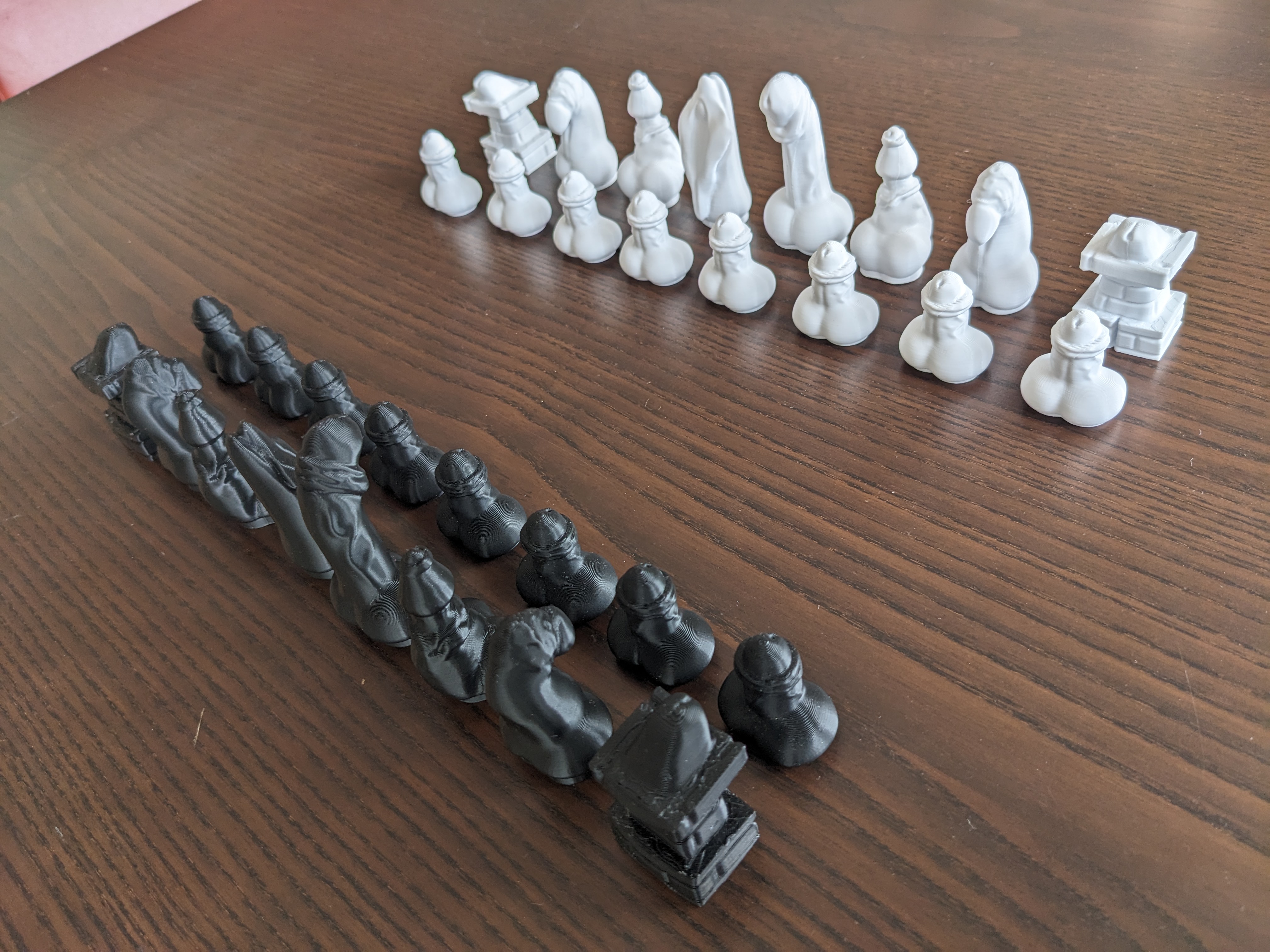 Penis Chess Set by Team Guapos | Download free STL model | Printables.com