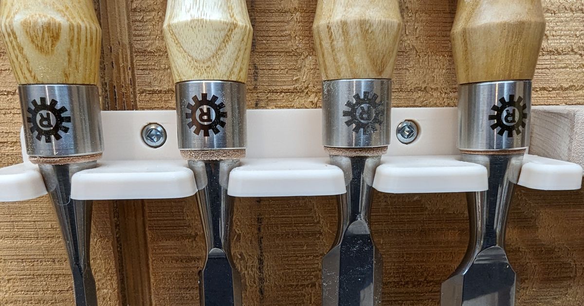 Wall holder for Narex Richter chisels set of 4 by sprior Download