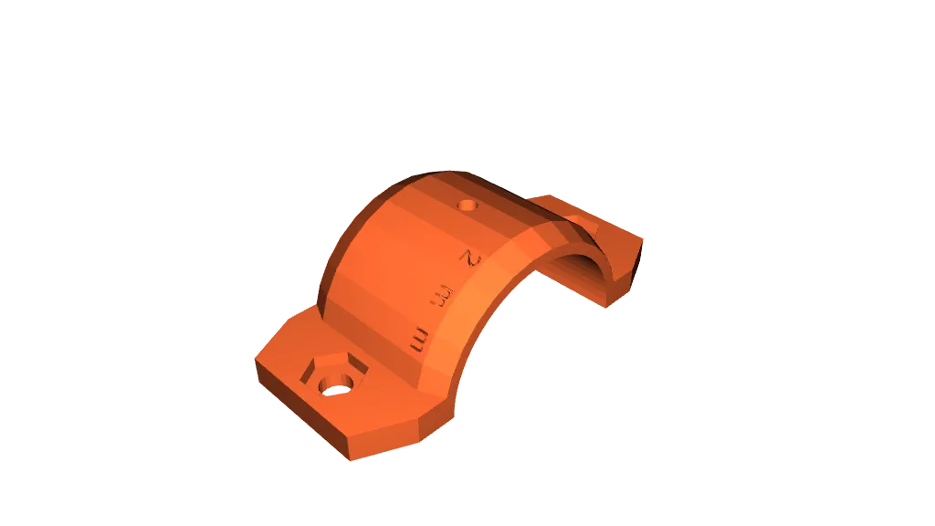 Parametric Tubing Drill Jig by avolkov Download free STL model