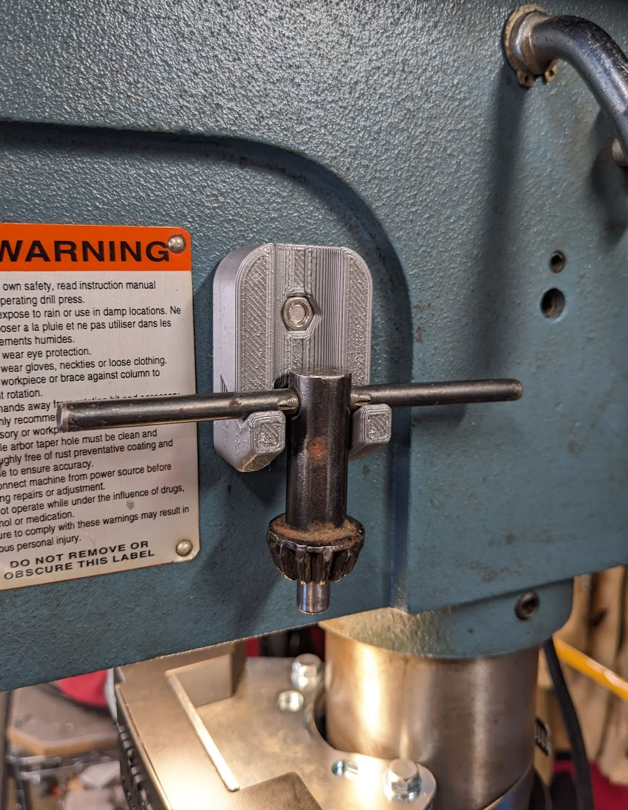 Drill Chuck Key Holder by Extra Fox Download free STL model