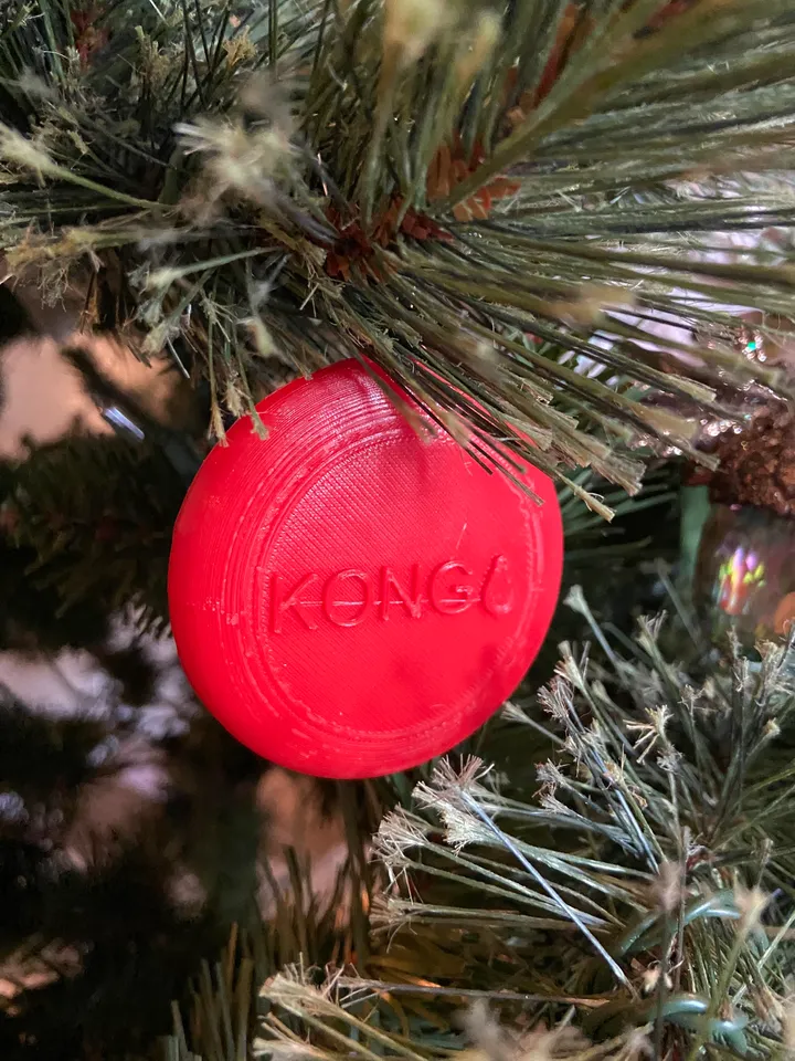 Kong Frisbee Ornament by chris | Download free STL model | Printables.com