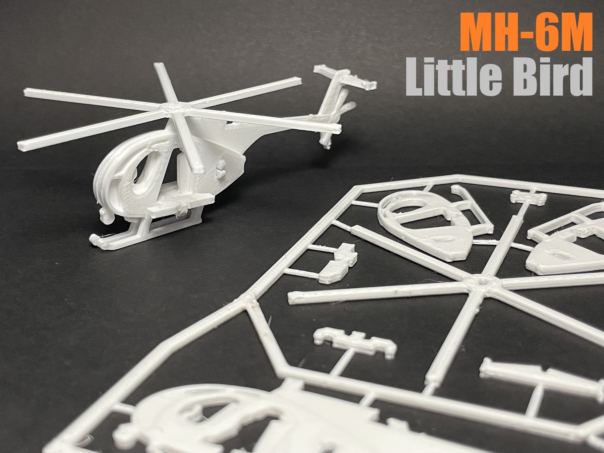 MH-6M Little Bird Kit Card