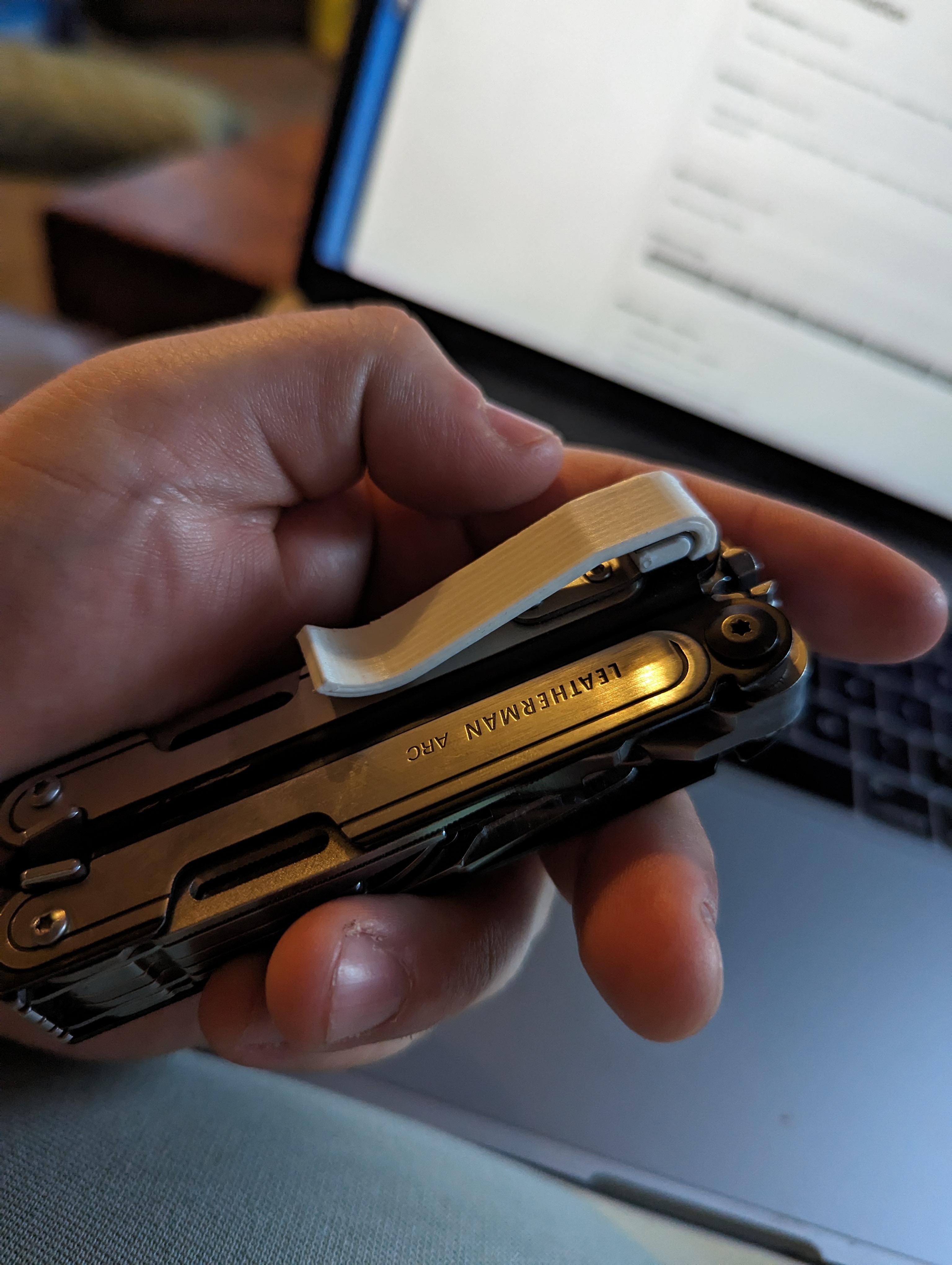 Pocket clip repair/replacement for Leatherman Free/Bond/Arc multitools