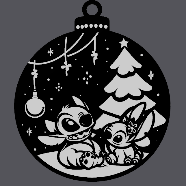 Stich ornament
