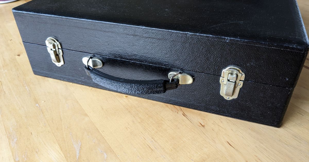 Briefcase handle by BM Paridae Download free STL model